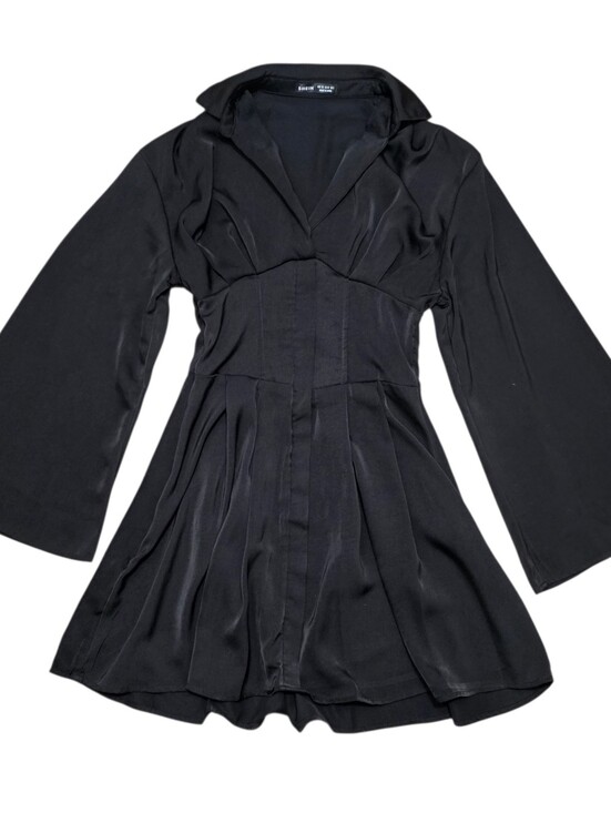 SHEIN Dresses & Skirts - Shein collared open butterfly sleeve corset dress
